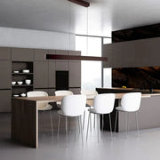 Escale, Viala LED-Pendelleuchte, Raumbild, moderne Raumbeleuchtung
