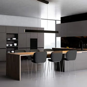 Escale, Viala LED-Pendelleuchte, Raumbild, stilvolle Pendelleuchte