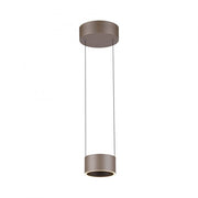 Pure, Pendelleuchte Clipse, Bronze, moderne Pendelleuchte