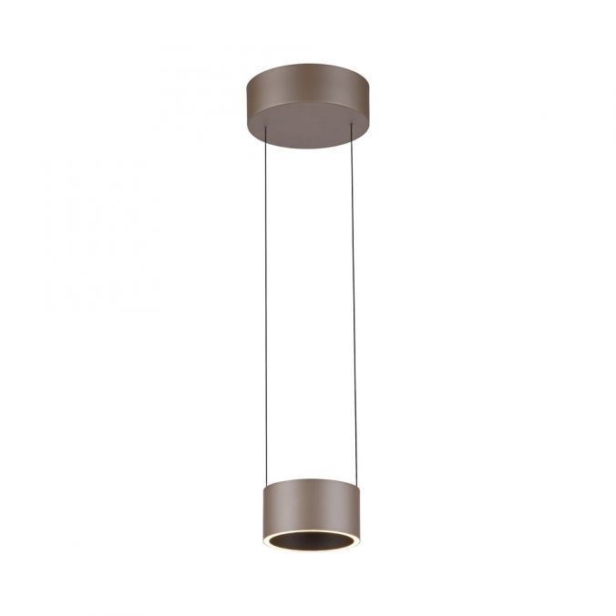 Pure, Pendelleuchte Clipse, Bronze, moderne Pendelleuchte
