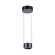 Pure, Pendelleuchte Clipse, Anthrazit, moderne Lichtlösung