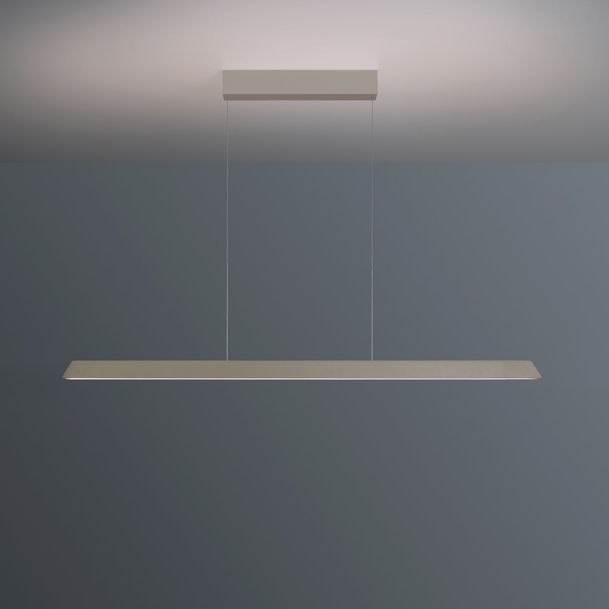 Bopp, Pendelleuchte Now 2.0, 120cm Taupe, stilvolle Essplatzbeleuchtung