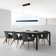 Bopp, Pendelleuchte Now 2.0, 160cm Alu matt Raumbild, moderne Lichtlösung