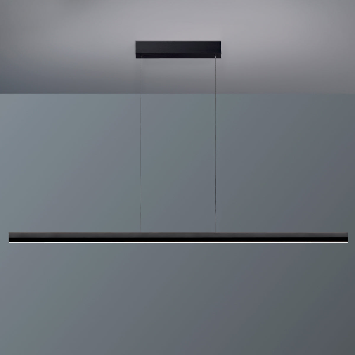 Bopp, Pendelleuchte Smart Up-Down, 150cm Schwarz, moderne Lichtlösung