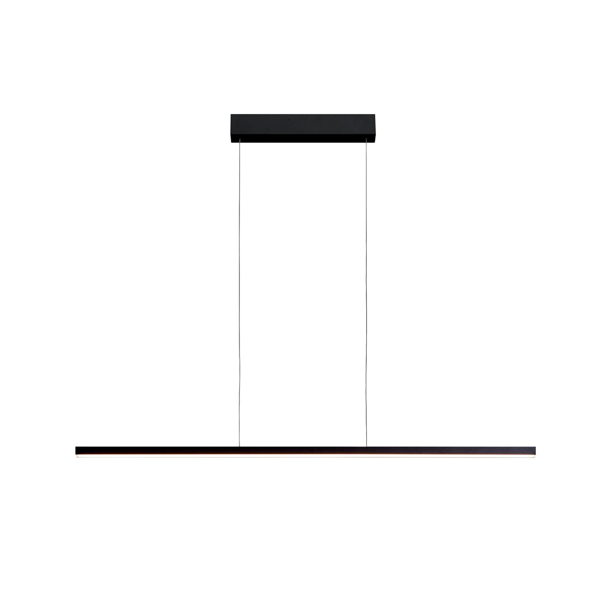 Bopp, Pendelleuchte Smart, 120cm Schwarz, hochwertige LED Beleuchtung