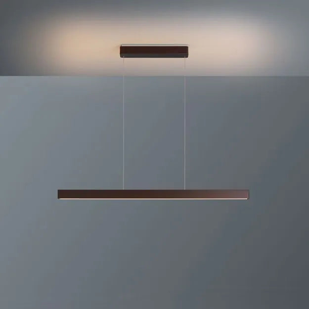 Escale, Viala LED-Pendelleuchte, 115cm Bronze, hochwertige Pendelleuchte