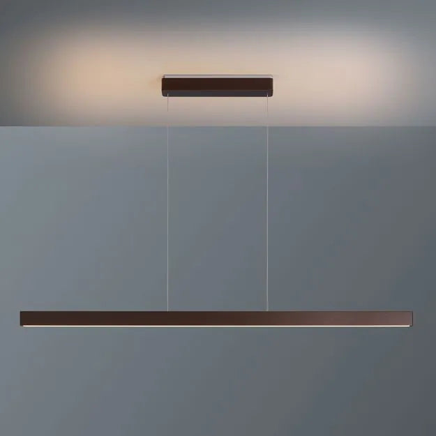 Escale, Viala LED-Pendelleuchte, 145cm Bronze, moderne Raumbeleuchtung