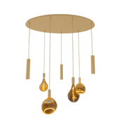 Pendelleuchte Rise mit E27-Fassung, stilvolle Deckenlampe, Designer Beleuchtung