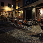 Zafferano, Pina Tischleuchte, Restaurant, moderne Akku Beleuchtung