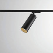 DLS Lighting, 1-Phasen-Stromschienenstrahler Reed, Schwarz-Gold, Produktbild