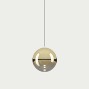 Glas-Pendelleuchte Random Solo von Lodes in Gold