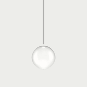 Glas-Pendelleuchte Random Solo weiß von Lodes