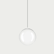 Glas-Pendelleuchte Random Solo von Lodes in Transparent