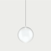 Glas-Pendelleuchte Random Solo von Lodes in klarer Ausführung