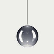 Glas-Pendelleuchte Random Solo in Schwarz, elegante Beleuchtung