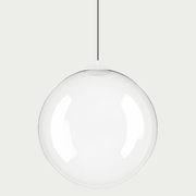 Glas-Pendelleuchte Random Solo von Lodes in klarer Ausführung
