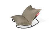 Schaukelstuhl-ähnlicher Sitzsack mit Streifenmuster, wetterfest für Garten und Terrasse