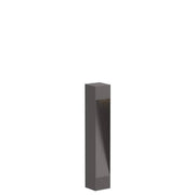 PSM Lighting, LED Pollerleuchte Ruby, Braun 40cm, moderne Pollerleuchte