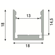Berla, LED Profil LINE, Skizze, technische Lichtplanung