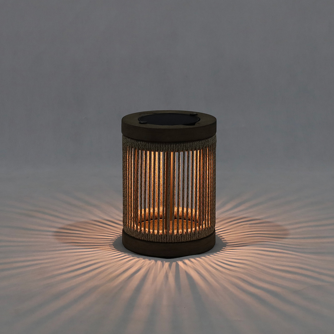 Solar-Tischlampe Rop & Strip