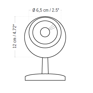 Lampe solaire de sol Oje