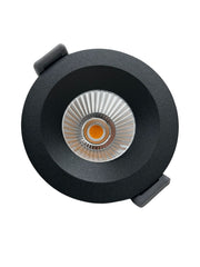 Sonluce, Deckeneinbauleuchte SEVEN FIX, Schwarz, moderner Einbaustrahler