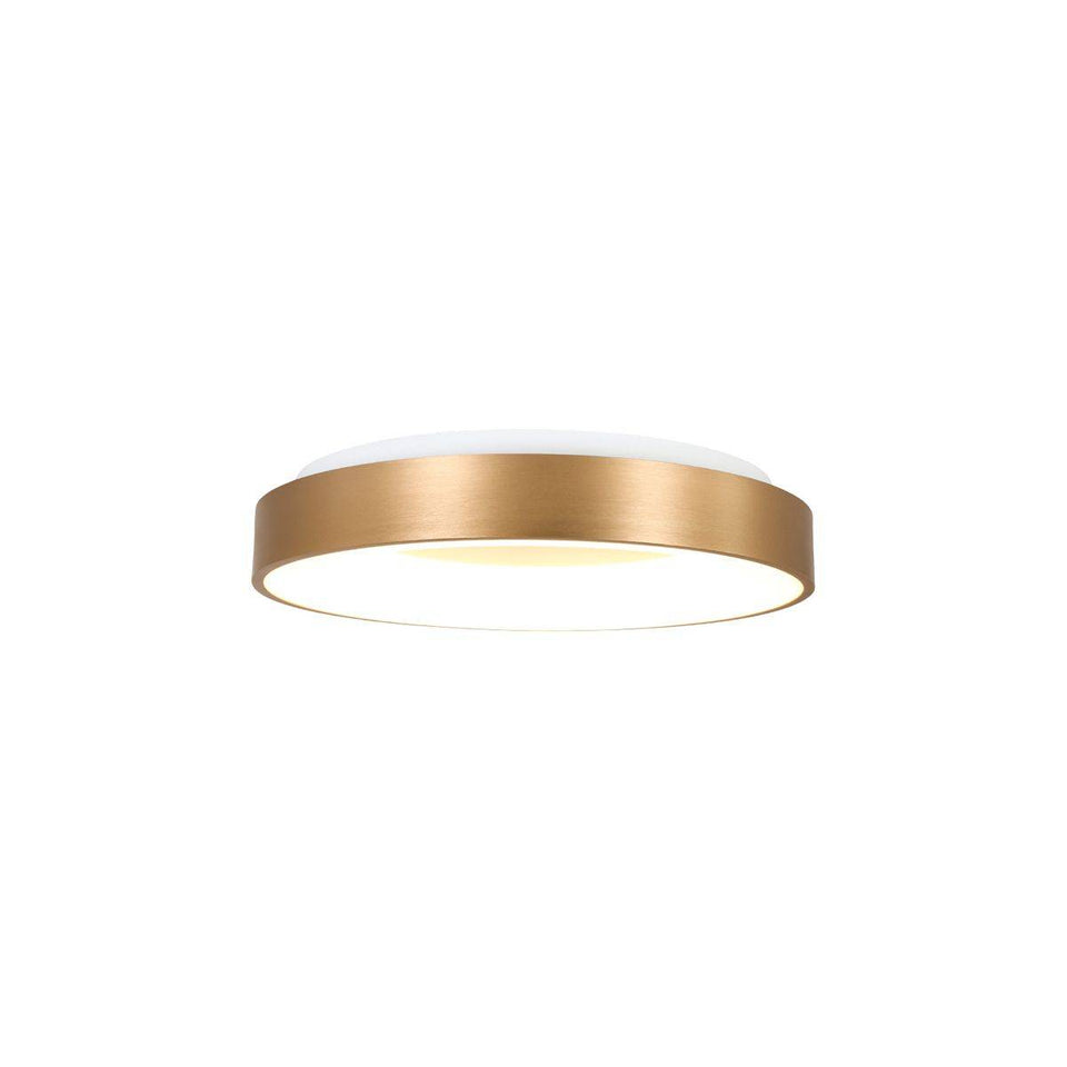 Steinhauer, Deckenleuchte Teina, Gold 30cm, stilvolle Raumbeleuchtung
