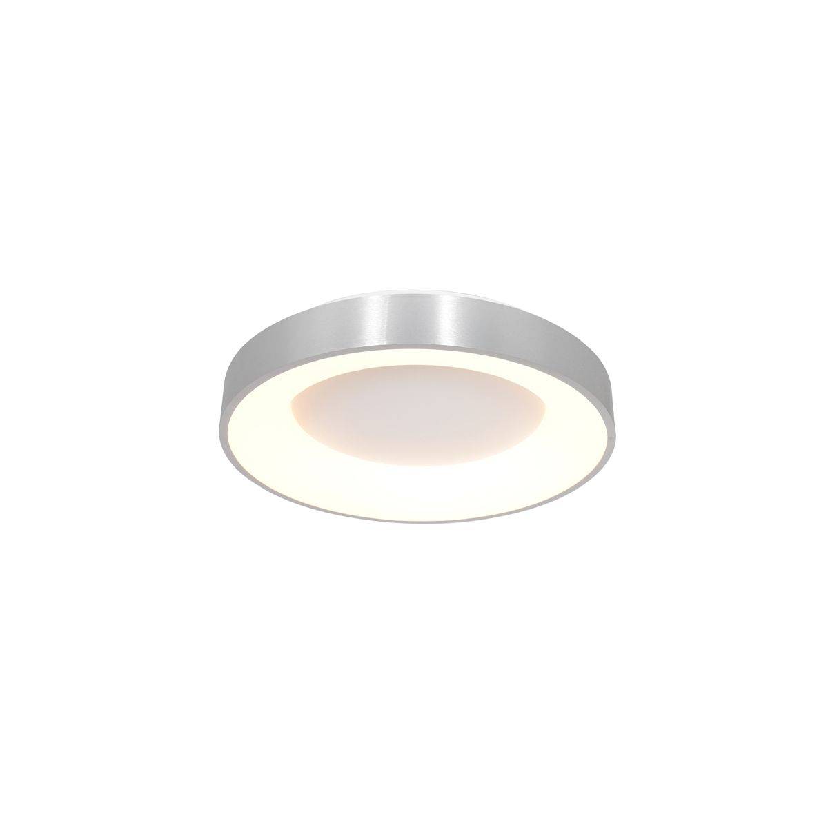 Steinhauer, Deckenleuchte Teina, Silber 30cm, hochwertige Deckenbeleuchtung
