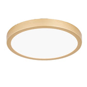 Orion, Deckenleuchte Base Round, Gold 18cm, Produktbild