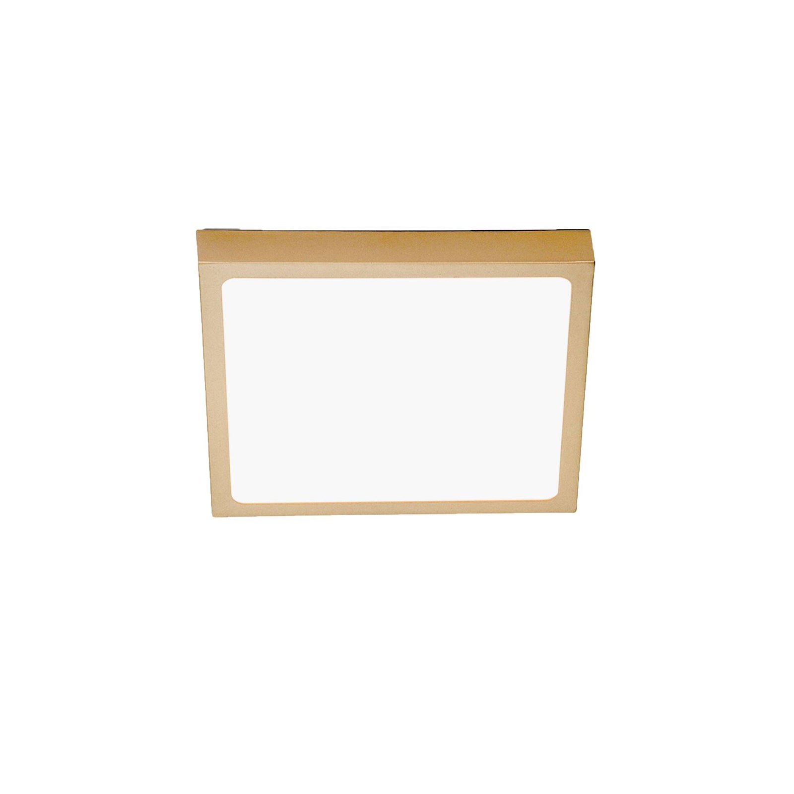 Orion, Deckenleuchte Base Square, Gold 18cm, Produktbild
