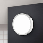 Orion, LED-Panel Chris, Chrom, moderne Deckenbeleuchtung