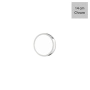 Orion, LED-Panel Chris, Chrom 14cm, hochwertige Lichtlösung