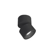 Sonluce, Aufbaustrahler Luca Mini 1-flammig, Schwarz, moderner Aufbaustrahler