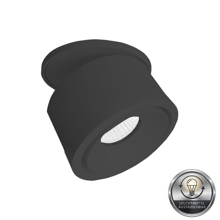 Luca Mini semi-recessed spotlight