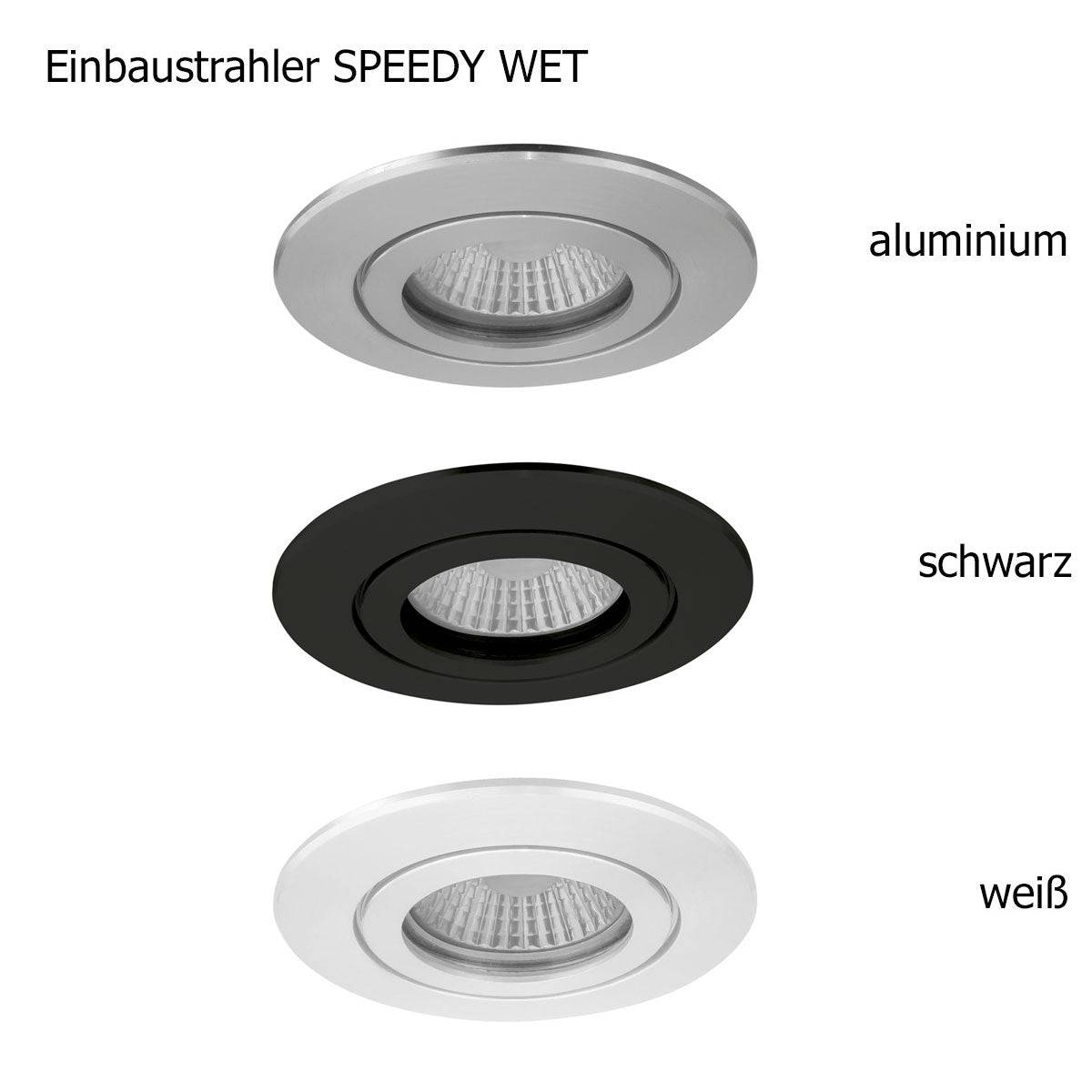 Sonluce, Einbaustrahler Speedy Wet, Produktbild, wetterfeste Beleuchtung