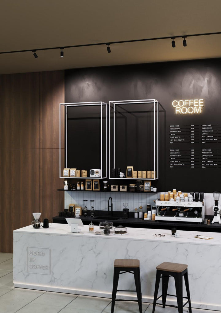 2-Phasen-Stromschienenstrahler Spotlight