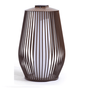 Les Jardins, Solar-Standleuchte Mandaley, Corten 84,5cm, nachhaltige Gartenbeleuchtung