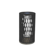 Moderne Solarleuchte Cadix mit schwarzem Design