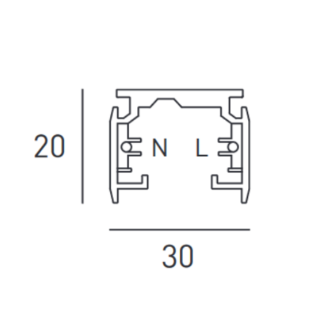 barre omnibus monophasée