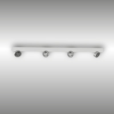 Swing 4-bulb surface-mounted spotlight