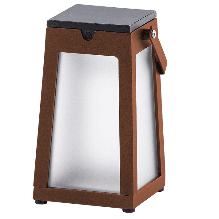 Les Jardins, Solar-Laterne Tinka & Tecka, Corten, Produktbild