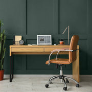 Elements, Tischleuchte Arne, Bronze, Raumbild Homeoffice
