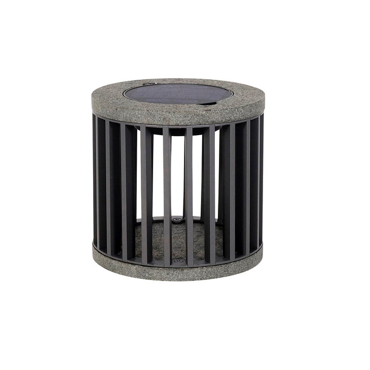 Halo solar table lamp