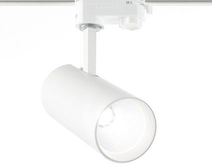 Projecteur sur rail triphasé, puissance du tube : 20 W