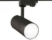 LED-Track-Licht Tube Power 20W, schwarzer Strahler für moderne Räume