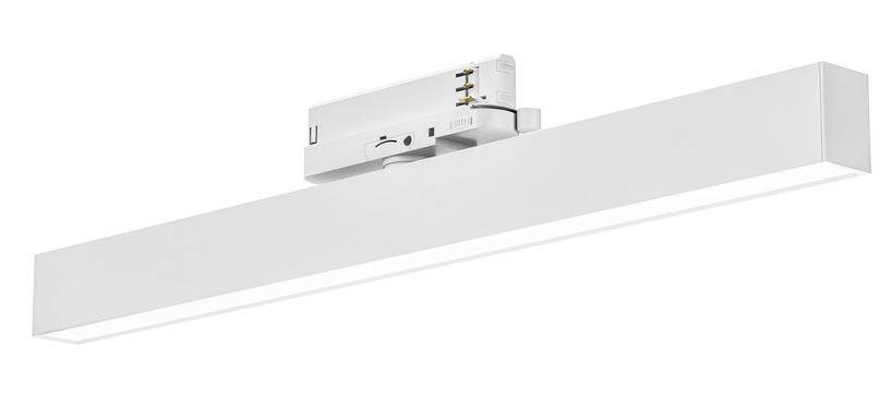 3-Phasen-Stromschienenstrahler Linear lang, weiß, Home & Garden Beleuchtung