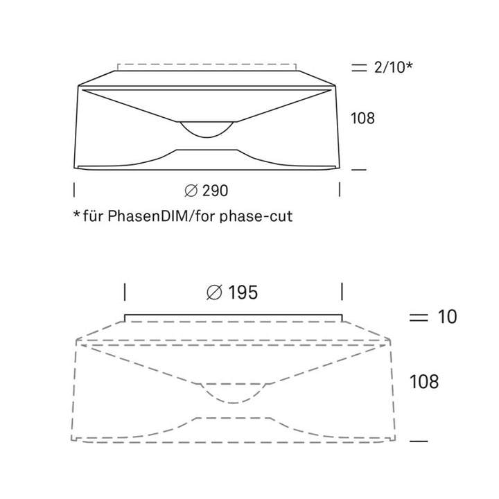VIOR ceiling light big