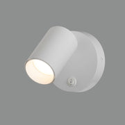 ACB Iluminacion, Wandleuchte Tune mit Schalter, Weiss, Detail