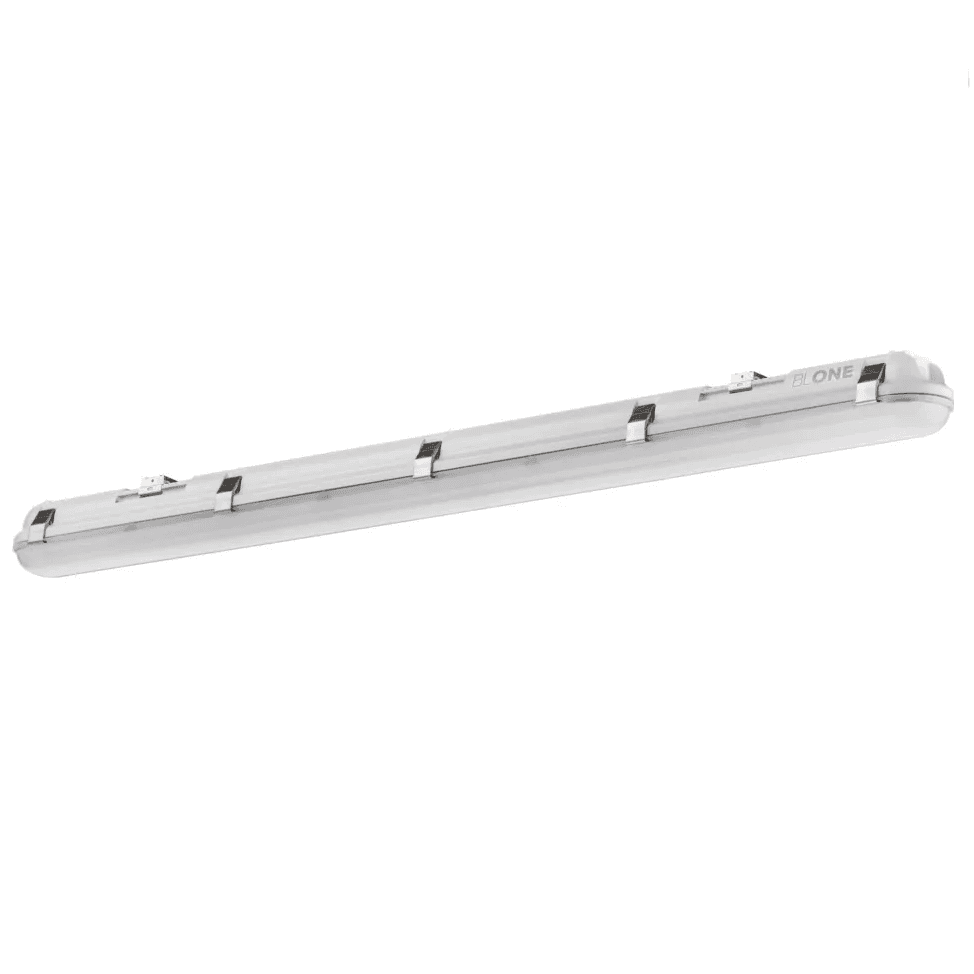 LED Feuchtraumleuchte für Nassbereiche, Leistung einstellbar, IP65