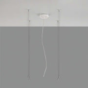 ACB Iluminacion, Baldachin ACB, Dezentral Weiss 150cm, flexibles Leuchtenzubehör